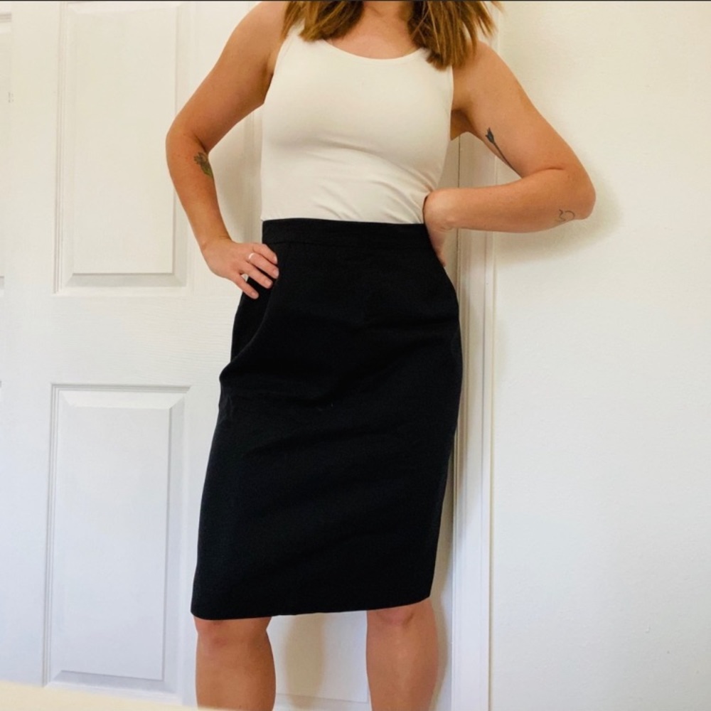 Yves Saint Laurent // Vintage High Waisted Skirt